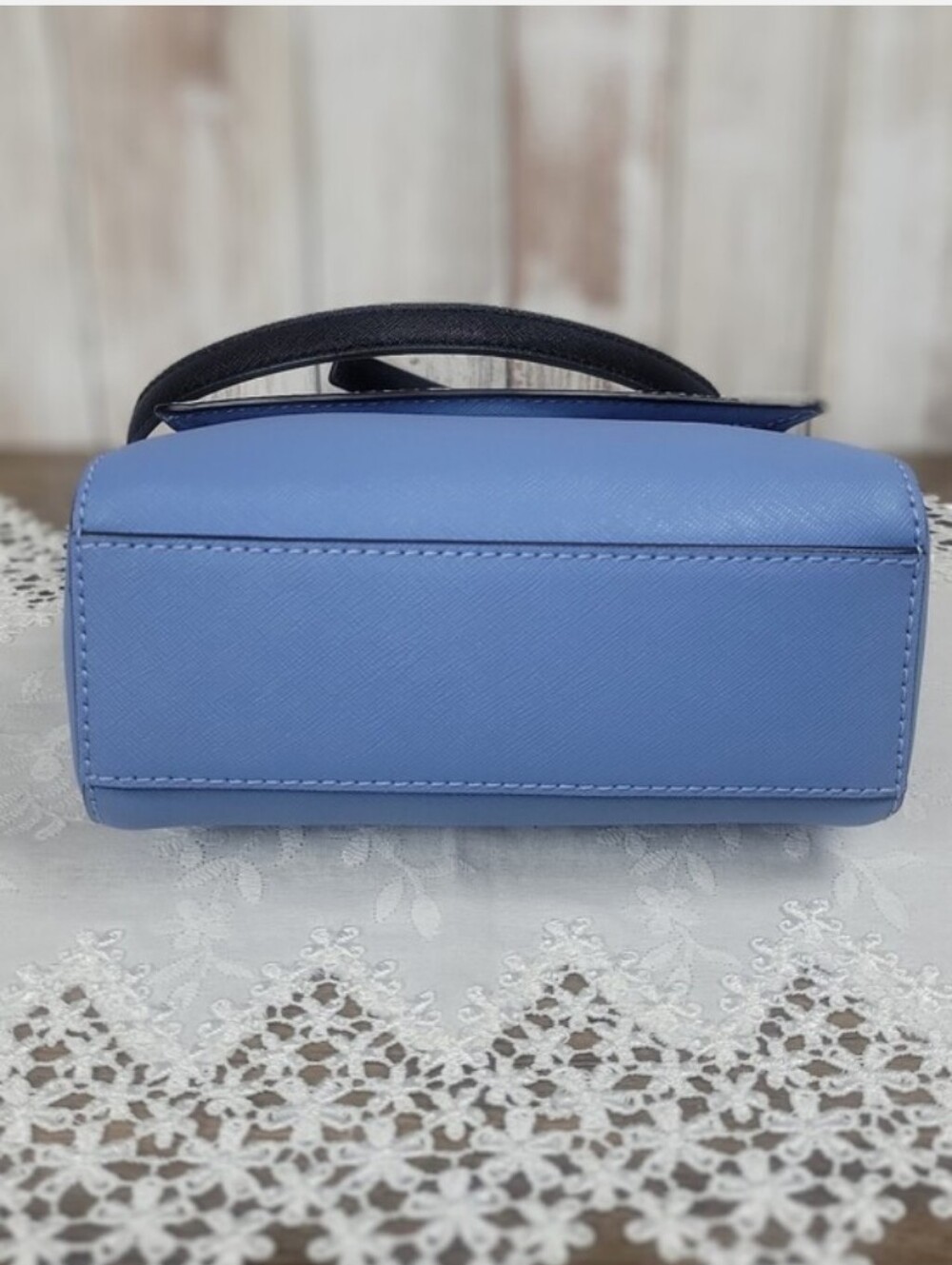 KS-2pc-Laurel Way Mini Allisanne Crossbody & Staci Nouveau Bloom Card Holder💙🩵 - Picture 4 of 9